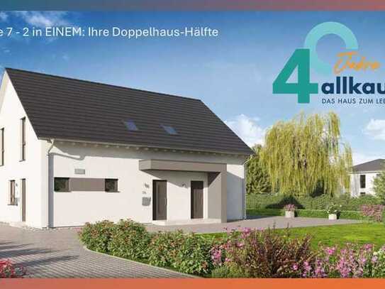 Ihr individuelles Traumhaus in Oberntudorf - Doppelhaushälfte mit 4 Zimmern und gehobener Ausstattun