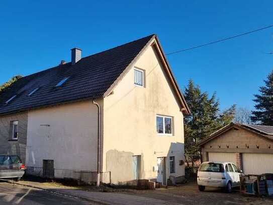 Großes Haus mit Einliegerwohnung und Garten, technisch auf Stand in Riesweiler zu verkaufen