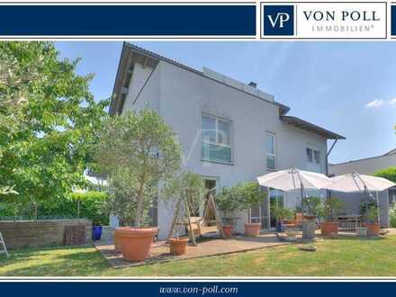 Modernes Architektenhaus in Feldrandlage