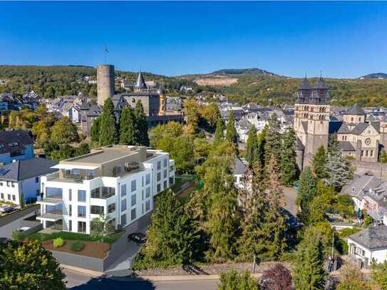 Stilvolle, neuwertige 3-Zimmer-Wohnung mit luxuriöser Innenausstattung mit Balkon und EBK in Mayen