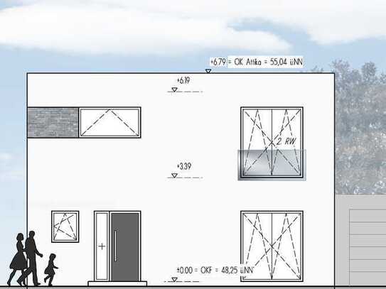 Neubau Einfamilienhaus in modernem Design