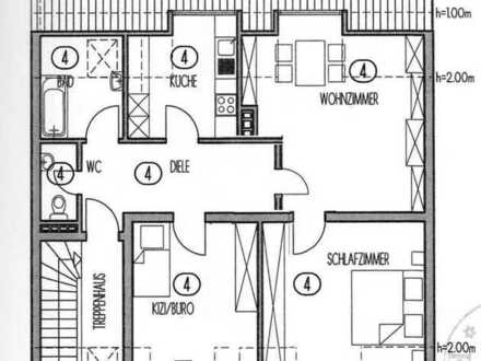 Attraktive 3-Zimmer-DG-Wohnung mit EBK in Kerpen
