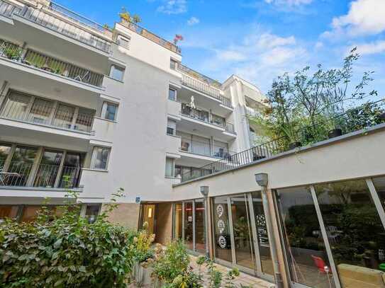 Elegange Citywohnung mit großer Südwestterrasse im 1. OG