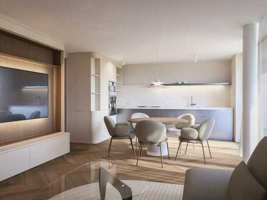 Exklusive 3-Raum-Wohnung mit gehobener Innenausstattung Teilmöbliert mit Balkon und in Dorfen
