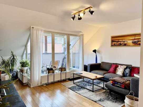 Heidelberg Altstadt: Romantische 3,5-Zimmer-Maisonette mit Loggia