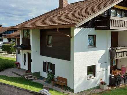 Sehr gemütliche 2-Zimmer-Wohnung zur Miete in Kierwang mit Traumbergblick