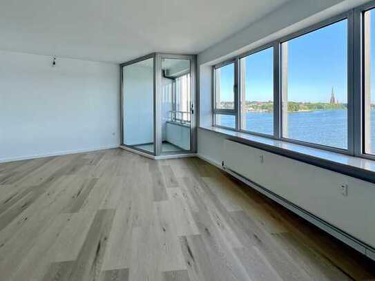 Die beste Aussicht über die Schlei! Modernisiertes 1-Zimmer-Apartment