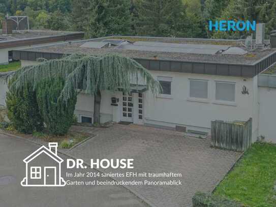 DR. HOUSE - Im Jahr 2014 saniertes EFH mit traumhaftem Garten und beeindruckendem Panoramablick