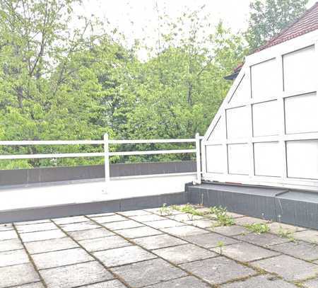 SEHR ATTRAKTIVE ELEGANT MÖBLIERTE 2-ZI-TERRASSEN-WHG,ca.65m²,1.OG,TOP-NORD-SCHWABING b. NORDFRIEDHOF