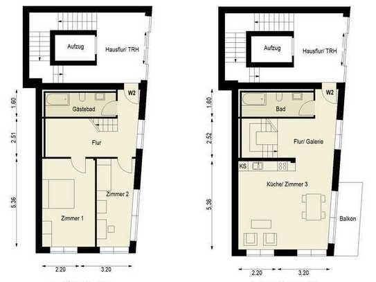 Maisonettewohnung mit Balkon und hochwertiger Ausstattung - Jetzt Termin sichern! Tel: 0172-3261193