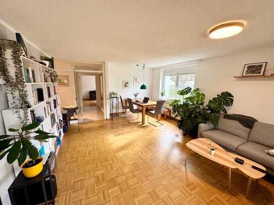 Stilvolle 3-Raum-Erdgeschosswohnung mit geh. Innenausstattung mit Terrasse/Garten und EBK