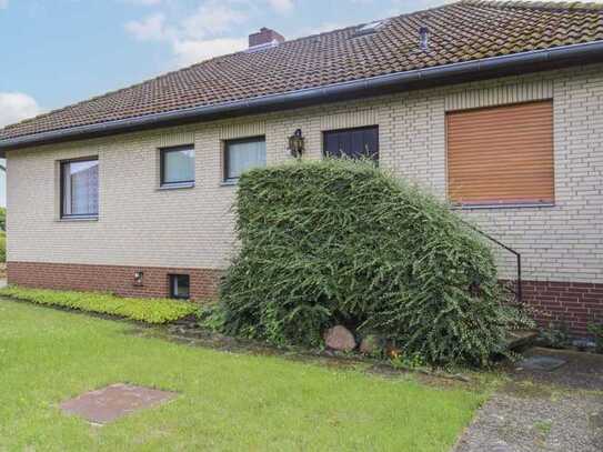 Bungalow-Style in Sassenburg (Westerbeck): 4 Zimmer auf einer Ebene mit Dachgeschoss und Keller