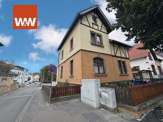 +++ALZEY ZENTRUM: 1-2 FAMILIENHAUS MIT GARTEN, 5 GARAGEN UND BLICK ZUM SCHLOSS+++