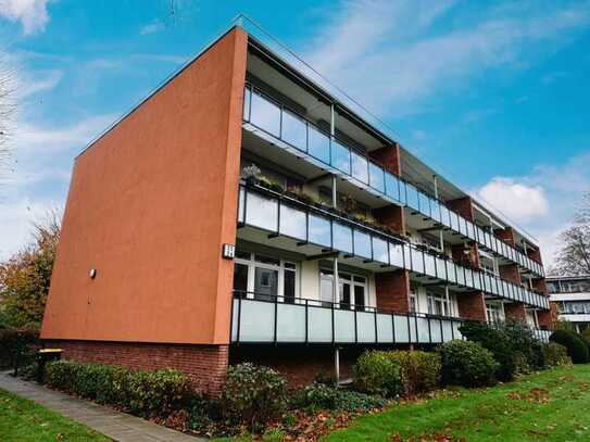 Helle 3-Zimmer-Wohnung plus großer Balkon in ruhiger Siedlungslage