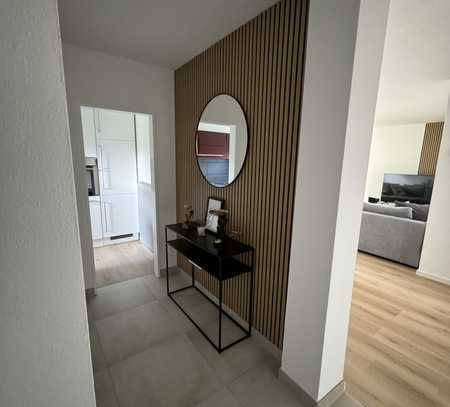 Exklusive, modernisierte 3-Zimmer-Wohnung mit Balkon und Einbauküche in Alzey