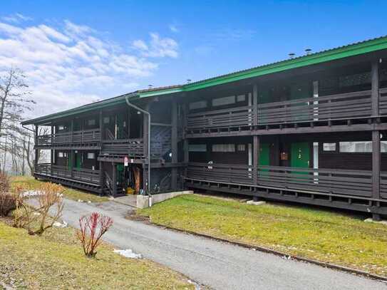 Gemütliche Dachgeschosswohnung im Ferienpark Vorauf – Natur pur mit Weit- und Bergblick