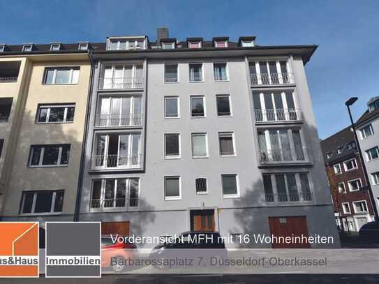 Modernisiertes Mehrfamilienhaus mit 16 Wohneinheiten in Oberkassel