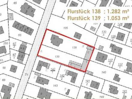Großes Anwesen mit 2 Villen mit ca.770m² Wohn- und Nutzfläche oder Neubau Projekt mit NWF ca.1474m²