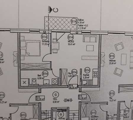 Stilvolle 2-Zimmer-Wohnung in Berching