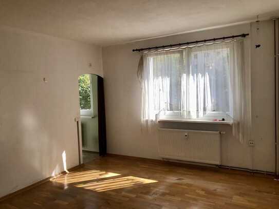 12 Min. - Zentrum-FREI-Studentenwohnung, 1 Raum Wohnung Gartenblick