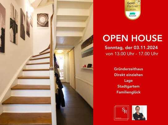 OPEN HOUSE am Sonntag, 03.11.2024 von 13.00 Uhr bis 17.00 Uhr