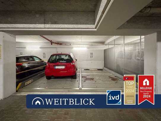 WEITBLICK: Garagenplatz in Ludwigsburg-Mitte!