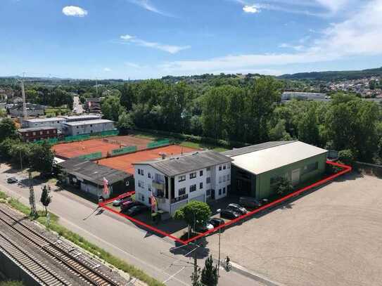 *PROVISIONSFREI* 1899 m² *Wohn- und Geschäftshaus mit großer Halle