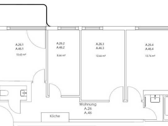 Zimmer Zimmer in der Nazarethkirchstraße 51 (Aufgang A)