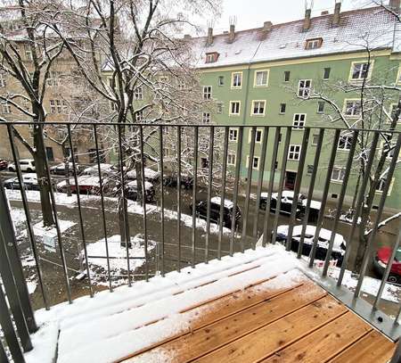 Willkommen in der Parkaue! - Moderne 2 Zimmer mit Balkon