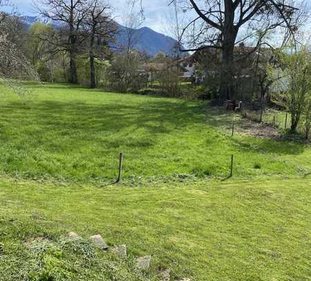 Grundstück in ruhiger, idyllischer Lage - herrliches Bergpanorama