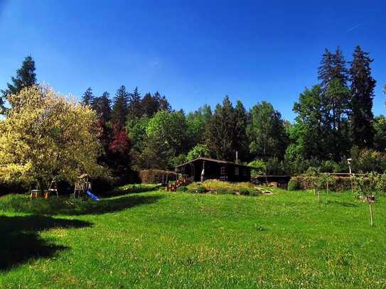 Garten-/ Freizeitgrundstück mit best. Holzhaus, Ergolding /Brenneisen