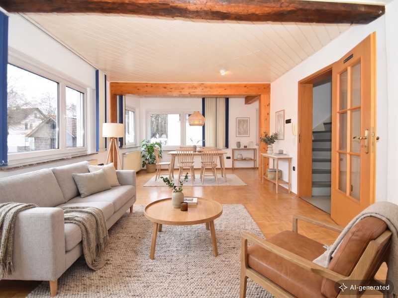                                                               Wohnen &amp; Arbeiten vereint &ndash; Gro&szlig;z&uuml;giges Einfamilienhaus in zentraler Lage                                                       in Buseck (Gießen)