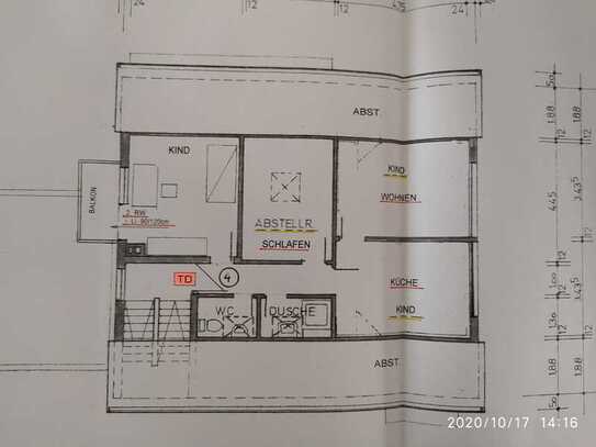 3-Zimmer- Wohnung in Winterbach zu vermieten