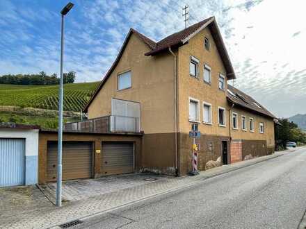 Dreifamilienhaus mit zusätzlichem Grundstück in Durbach