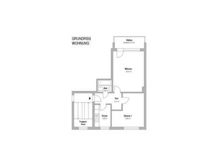 Theodor-Storm-Straße, helle und ruhige Etagenwohnung.