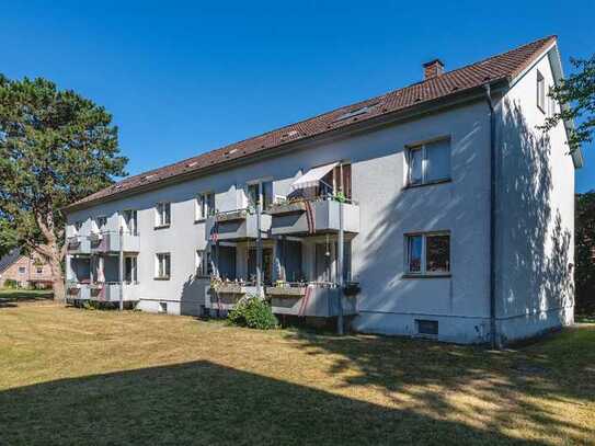 Eine neu ausgebaute Dachgeschosswohnung