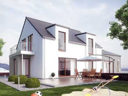 Doppelhaushälfte und alles hat Platz. Euer Livinghaus! Mit Freunden loslegen zu bauen!