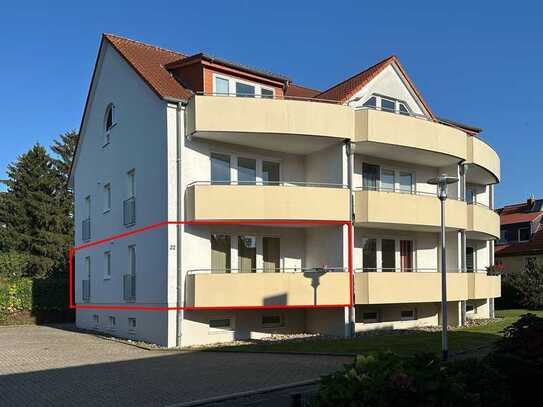 Helle 2-Zimmer-Erdgeschosswohnung mit Balkon in Hildesheim-Ochtersum