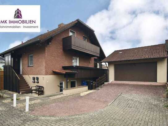 *MK IMMOBILIEN* Modernisierungsbedürftiges Einfamilienhaus mit ELW und großem Grundstück in Leeheim!