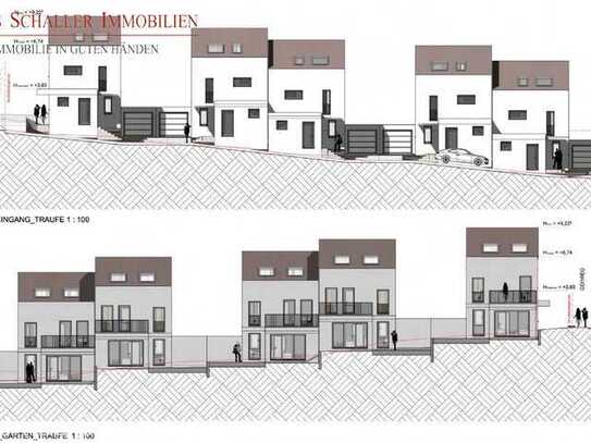 Grundstück mit Baugenehmigung, Neubau von 2 Doppelhäusern und einem Einzelhaus in Weiherhof/Zirndorf