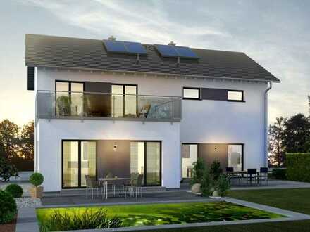 "Modernes Doppelhaus in ruhiger Lage zu verkaufen: Perfekt für zwei Familien und Paare!"