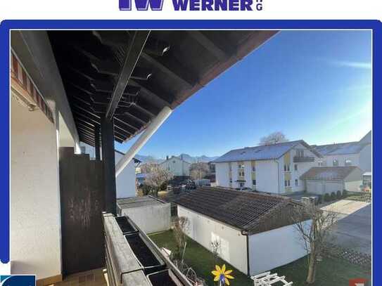 ***Beziehbare, helle 3-Zimmer-Whg. mit SW-Balkon und Einzelgarage in ruhiger Lage - RO/ Pang***