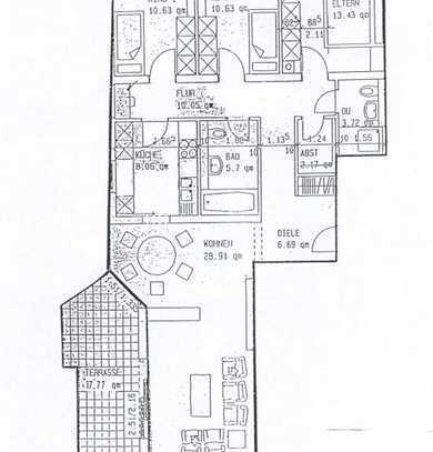 Renovierte 4 Zimmer Wohnung in Friedrichsdorf Burgholzhausen