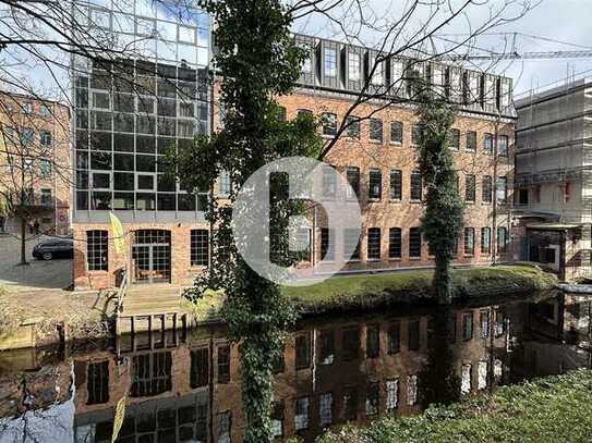 Moderne & preiswerte Büroflächen am Mühlenkampkanal in Winterhude mieten! Praxis möglich