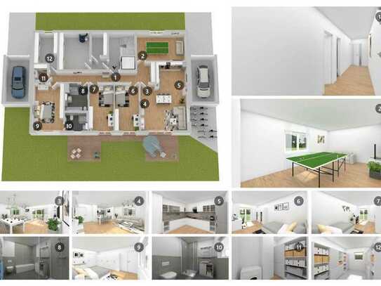 Gartentraum mit 3 Schlafzimmern!
Die grüne Idylle – Wohnen in Ampernähe