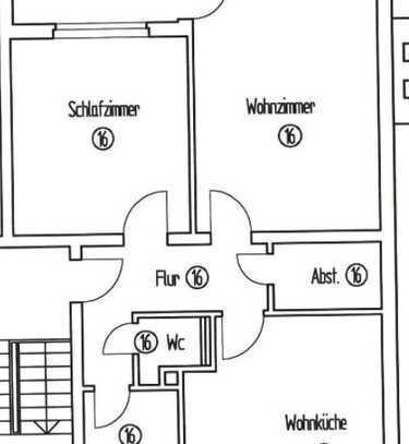 Zwei-Zimmer-Wohnung zur Kapitalanlage