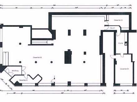 gut sichtbare Fläche am Winterhuder Weg! ca. 347 qm + SCHAUFENSTER