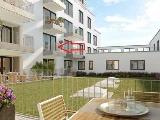 Exklusives, geräumiges 1,5-Zimmer-Apartment mit Küche, direkt am S-Bahnhof Sindorf