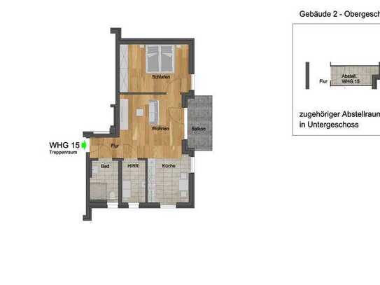 Idyllische Seniorenwohnungen in modernem Design