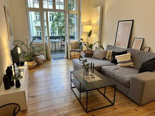 Für max 6 MONATE befristet möblierte 2 Zimmer.Wg. mit luxuriöser Innenausstattung in Berlin Steglitz